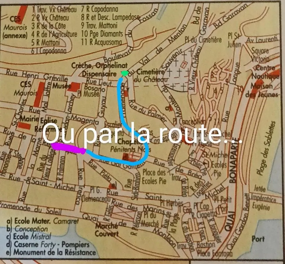 Le Palmier Du Val Apartment Menton
